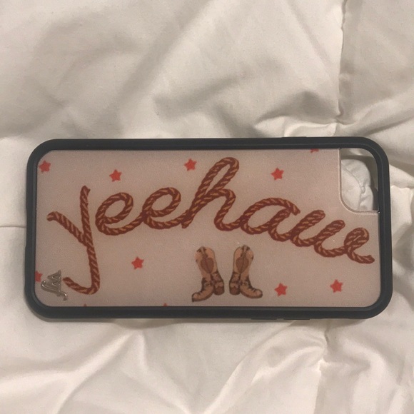 “yeehaw” wild flower phone case size 6,7,8 - Picture 1 of 2